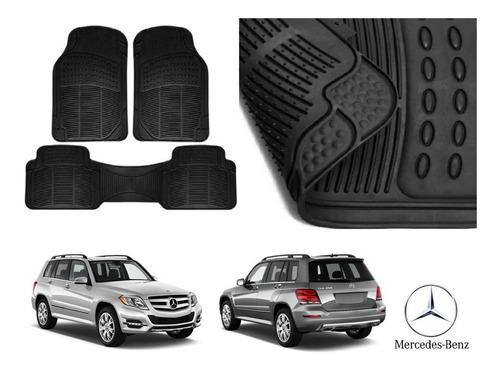 Tapetes Uso Rudo Mercedes Benz Glk300 2014 Rubber Black