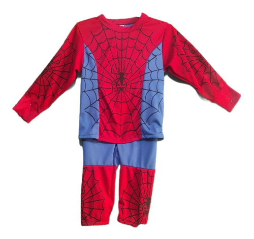 Disfraz De Hombre Araña Spiderman Rojo O Negro
