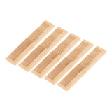 Cepillos Desechables De Bambú Para El Pelo, 5 Piezas, Con Co