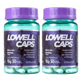 Lowell Caps 2 Un. Vitaminas E Nutrição Capilar 100% Natural