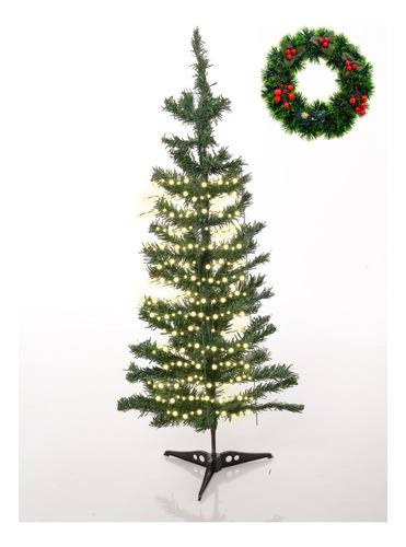 Árvore Natal Com Sua Família Decorativa Pequena Festa Ano