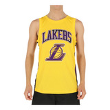 Camiseta Nba Los Angeles Lakers Lebron James Hombre Yellow