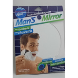 Espelho  Antiembaçante Para Box Fazer Barba No Banho Viagem 