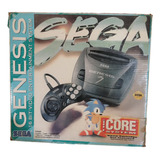 Sega Genesis 3 16 Bit Color Negro Con Cartucho Battletoads