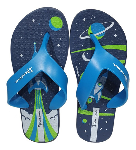 Chinelo Infantil Menino Grendene Ipanema Deck City 27114