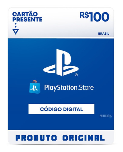 Cartão Presente Playstation