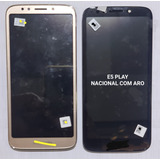 Display Lcd Frontal Compatível Moto E5 Play Xt1920 Com Aro