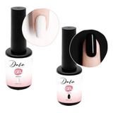 Kit Esmaltes Manicure Preto E Branco Em Gel Polish Dz D&z