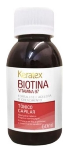 Biotina  Vit B7 Crescimento/fortalecimento Dos Cabelos 60ml