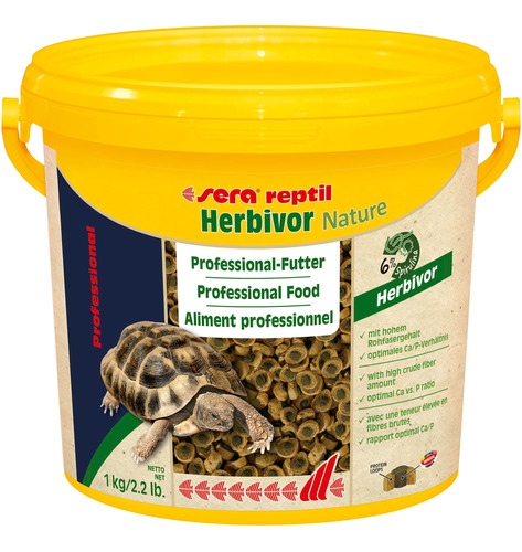 Reptil Herbivor 1 Kg - 3,8l Alimento Para Reptiles Sera - Ar