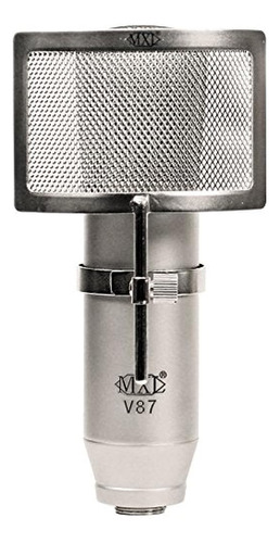 Mxl V87 Microfono De Condensador De Bajo Ruido Con Amortigu