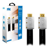 Cabo Hdmi Flat Desmontável 2m 19 Pinos 2.0 Hdr 4k Pix