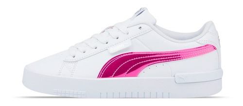 Tenis Puma Jada Holograma Blanco Rosa Morado Dama P 