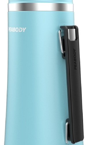 Termo Peabody E-termo 700w 1lt Pico Cebador Bombilla Celeste