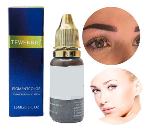 Pigmento Microblading Micropigmentacion Cejas Grande 15 Ml