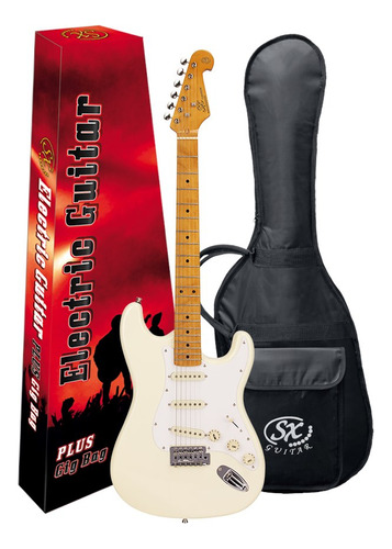 Guitarra Electrica Stratocaster Sx Vintage Sst57 Con Funda