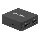 Video Splitter Manhattan Hdmi De 2 Puertos 1080p Usb /v /v