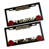 Par (2) Portaplacas Nissan Tsuru