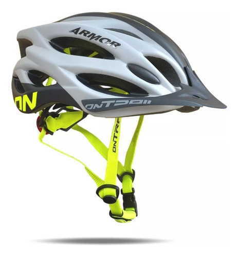 Casco Ciclismo Armor On Trail Bicicletas Mtb Luz Integrada