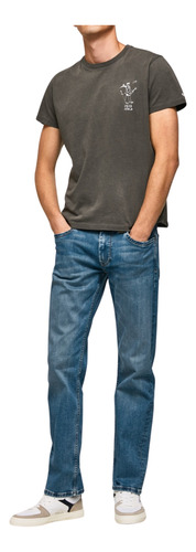 Pantalon De Mezclilla Pepe Jeans Para Hombre Kingston Zip