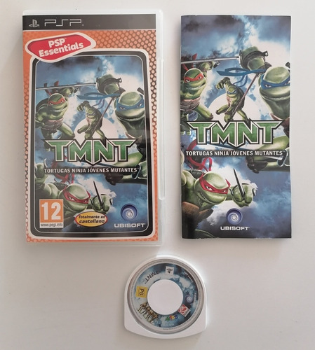 Juego Psp Tortugas Ninjas Jóvenes Mutantes Tmnt