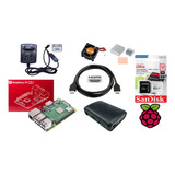 Kit Raspberry Pi 3 Model B+ Plus, Sd 32gb, Fonte,case,cooler