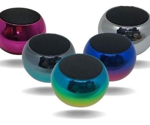 Caixinha Som Bluetooth Metalica Amplificada Mini Speaker 3w