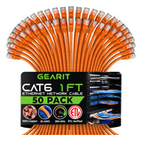 Parche Gearit, Paquete De 50, Cable Ethernet Cat6 Cat6 Sin E