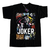 Remera Joker Versiones Estampa Grande Calidad Premium Dtf