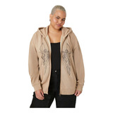 Campera Capucha Forever 21 Bow & Arrow Hoodie Plus Size