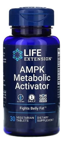 Ampk Metabolic Activator Metabolismo Quemador Bajar Peso 30c Sabor Neutro