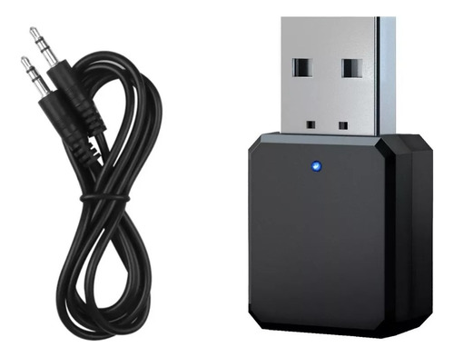 Receptor E Transmissor De Áudio Bluetooth Usb P2 Bt 5.0 P/tv