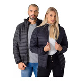 Kit 2 Jaquetas Feminina E Masculina Puffer Nylon Bobojaco