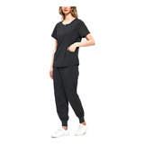 Pijama Quirúrgica Scrub Jogger Uniforme Antifluido Mujer