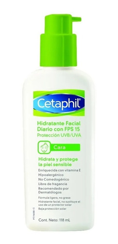 Cetaphil Hidratante Facial Diario Fps 15 118ml