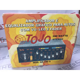 Equalizador Amplificador Tojo Gr-100 A Rarissimo Lacrado 