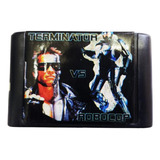 Cartucho Robocop Vs Terminator | 16 Bits  -museum Games-