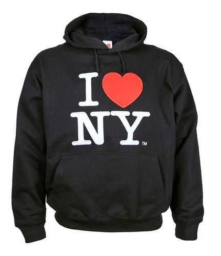 Sudadera Hoodie I Love Ny 3 Colores Amo Nueva York New York 