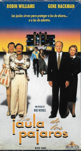 La Jaula De Los Pajaros Vhs Robin Williams Gene Hackman 1996