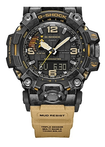 Reloj Casio G Shock  Gwg-2000 Mudmaster Analogo Digital