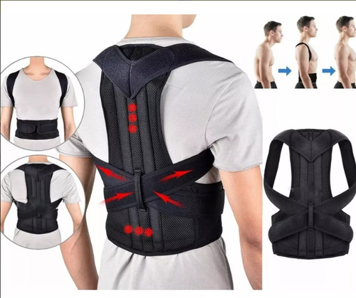 Corrector Postural Con Placa De Apoyo Para Hombres Y Mujeres