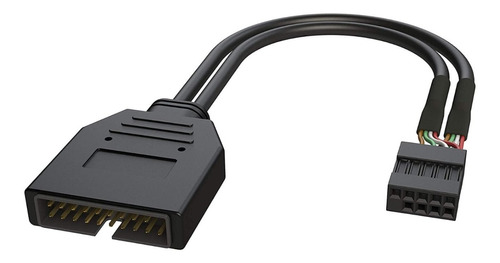 Cable Usb 3.0 A 20 Pines Macho A Usb 2.0 Hembra 9 Pines Pc 