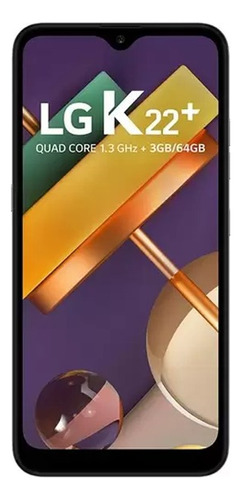 Smartphone LG K22+ 64gb 3gb Ram Titanio Nf-e | Usado Bom