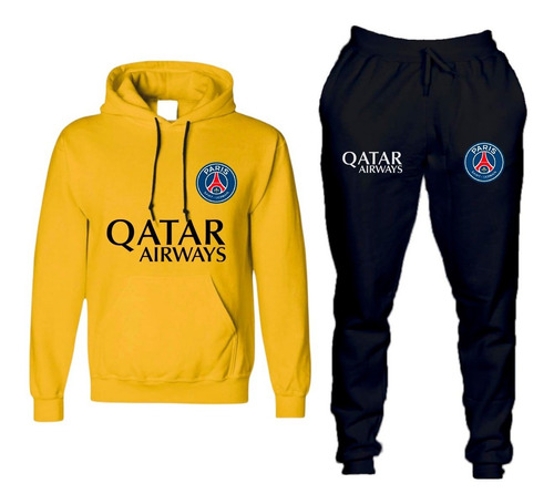 Conjunto Moletom Psg 22/23 Canguru E Calça Abrigo Lançamento