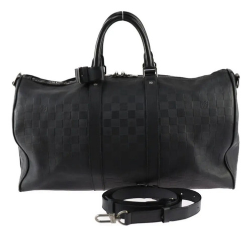 Bolsa Louis Vuitton Keepall 55 Damier Double Black Edicion L