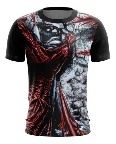 Playera Sublimada Carnage Halloween Tallas Extra