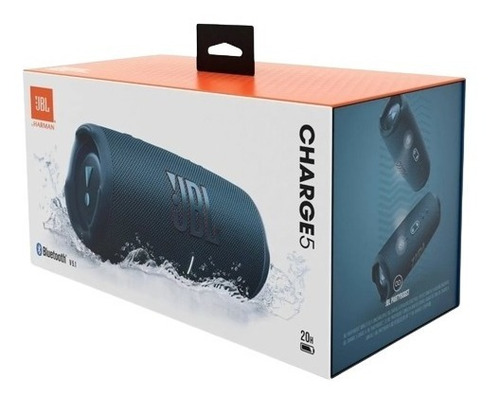 Parlante Jbl Charge 5 Portátil Con Bluetooth Negro