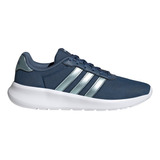 Tenis Running adidas Lite Racer 3.0 - Azul-blanco