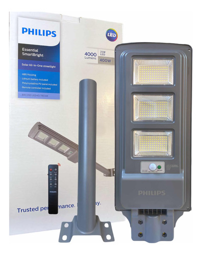 Lámpara Luminaria Led  Solar 300w Philips + Soporte