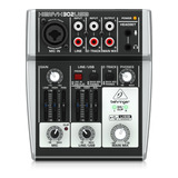 Mesa De Som Behringer Xenyx 302usb Analógico 4 Canais Mixer